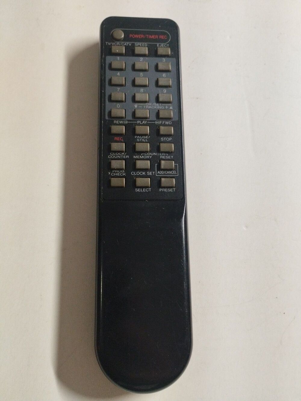 oem memorex 8n00266 tv/vcr remote control - tested & works